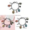 Harry Potter Night Light Bracelet With Alloy Magic School Pendant For Gift Giving