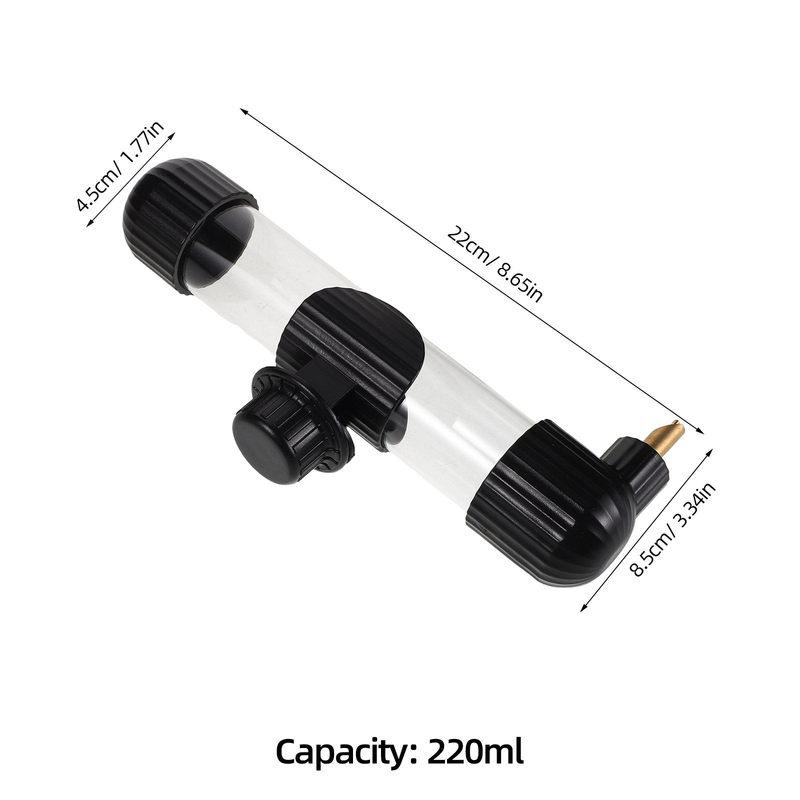 Automatic Bird Water Dispenser Large Clear Bottle Hanging Cage Design Parakeet Parrot Water Feeder Drinkers Parakeet Dispenser