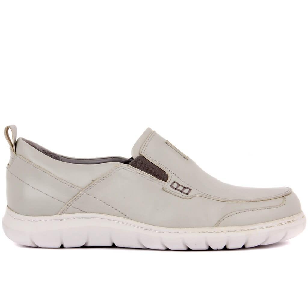 

Sail Lakers - Мужская повседневная обувь из серой кожи 43 серый