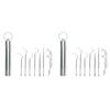 Teeth Pick with Holder 304 Stainless Steel Dental Care Reusable Portable for Outdoor Picnic Camping