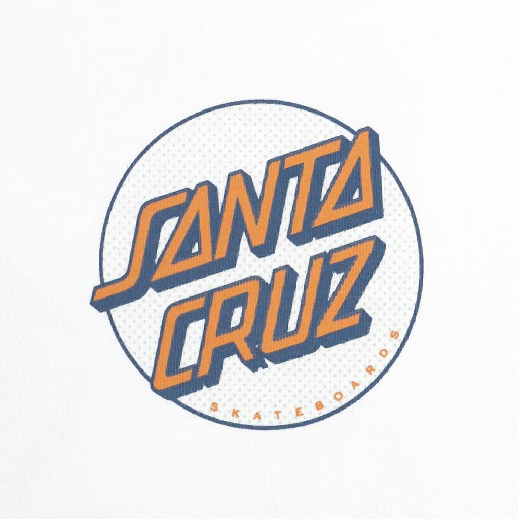 Short Sleeve Oversized SANTACRUZ Collaboration White S SS OS CT TEE SANTA CRUZ HAND WHI 14384105 NER36A9565 [New Era] T-Shirt