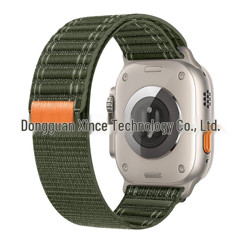 

Compatible Wave Pattern Nylon Band for Apple Watch Ultra Series 10/9 45/46/49mm