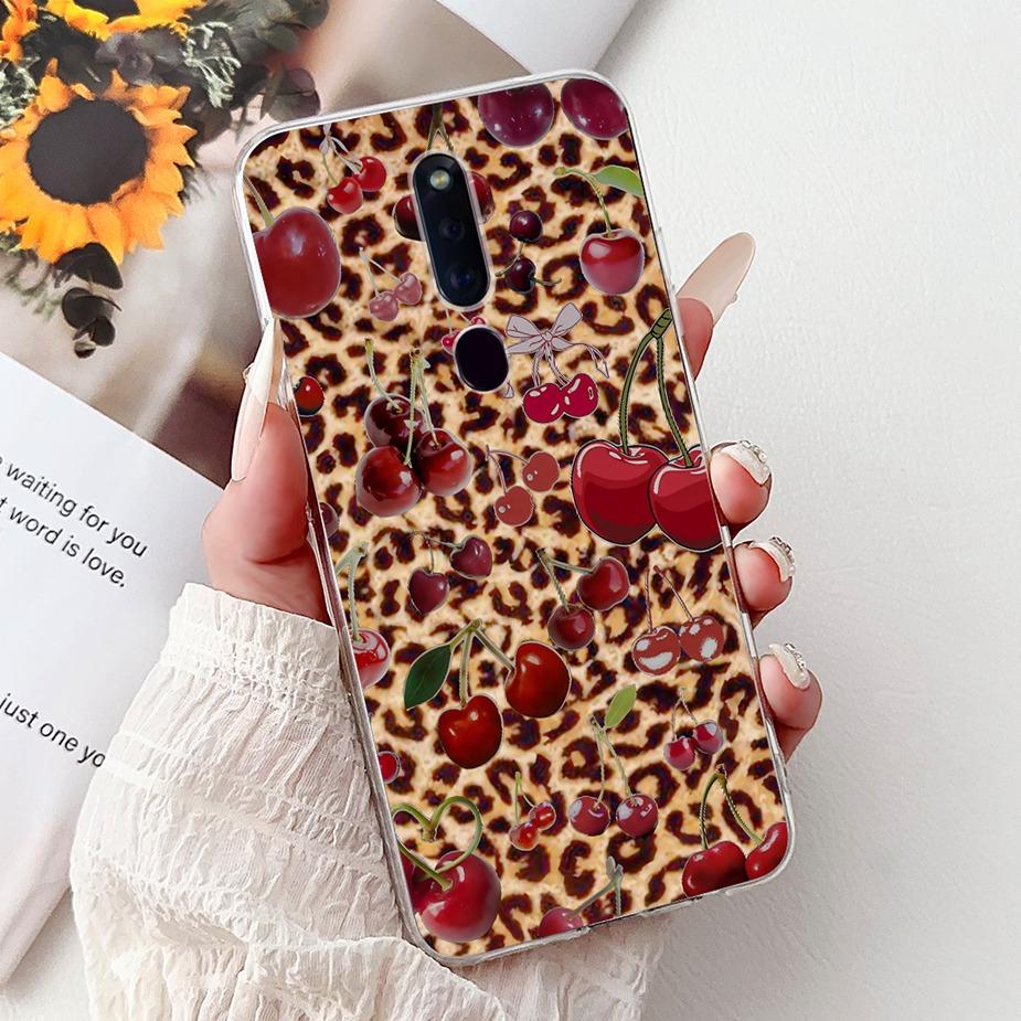 For Oppo F11 Case CPH1913 CPH1911 Colorful Flowers Painted Cover Soft Silicone Phone Case For Oppo F11 Pro F 11 OppoF11 Pro Bags