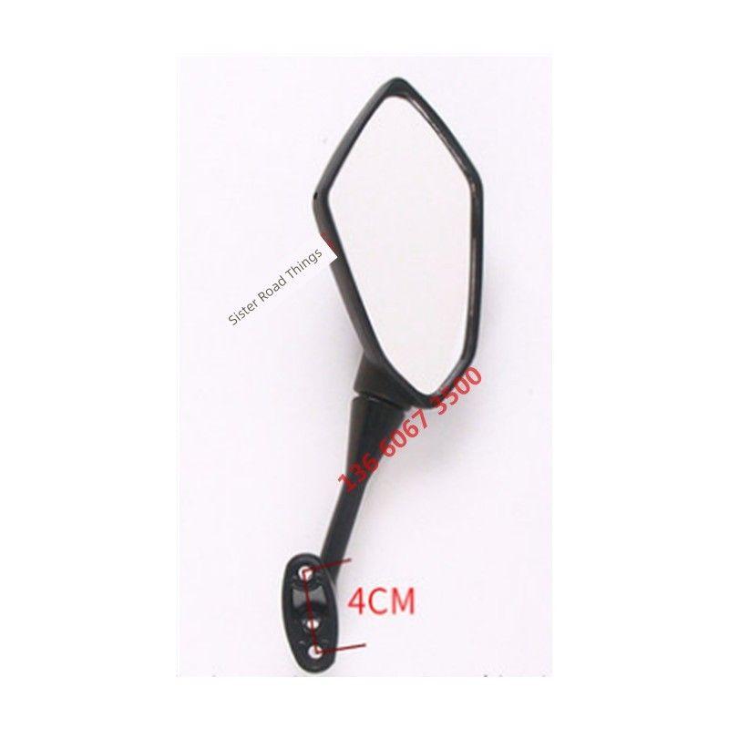 

Motorcycle Rearview Mirror Xiaorenzhe Reflector V6 Locomotive Long Rearview Mirror Domestic H2 Sports Car Daniel Accessories Original left one