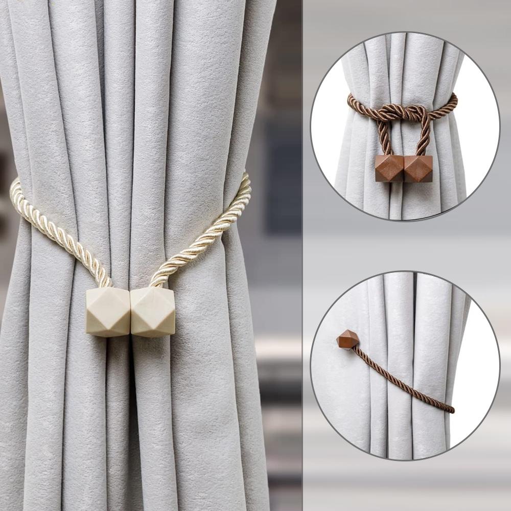 1/2PCS Magnetic Curtain Clip Curtain Holders Tie backs Buckle Magnetic Tiebacks Curtain Decor Accessories