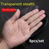 8Pcs/Set Of Door Handle Stickers, Scratch-Resistant Handles, Bowl Stickers, Decorative Films, Car Protective Equipment