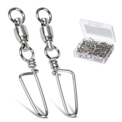 AMYSPORTS Ball Bearing Trolling Snap 25 35kg Swivels, Bearings, Swivels, Fishing, Pieces,