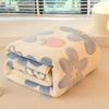 Active Printing Dyeing Double-sided Plush Blanket Dormitory Single Blankets Soft Skin Friendly Bed Sheets Bedclothes Multi Functional Covers 1pcs