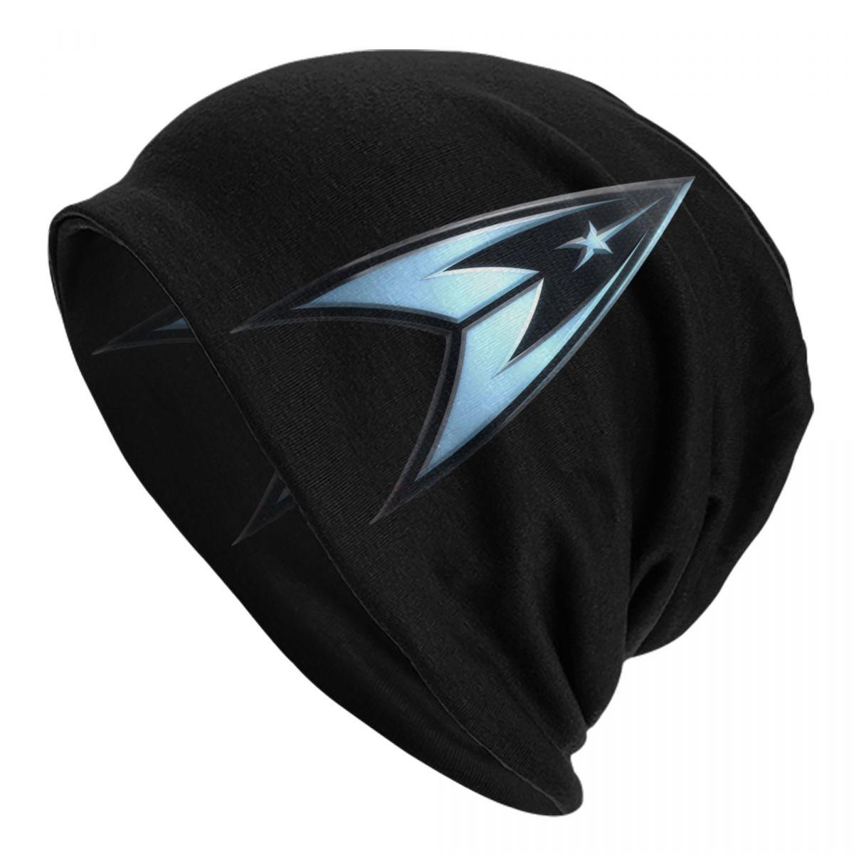 

Custom Star Trek Skullies Beanies Caps Winter Warm Unisex Women Knitted Hats Unisex Adult Science Fiction TV Series Bonnet Hats Beanies Hat