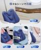 UULANFA Back Pain Relief Lumbar Comfortable for Airplane Night Air Foldable [2025 Model] Cushion, Pillow, Travel, Office, Bus, Shinkansen, Backrest,