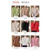 Sweater women's autumn and winter new semi-turtleneck loose belly covering wool pullover bottoming shirt knitted thick top women