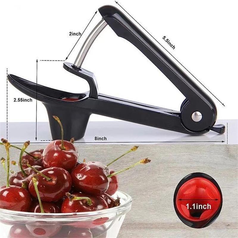 Cherry Fruit Kitchen Pitter Remover Olive Corer Remove Pit Tool Seed Gadge Fruit And Vegetable Tools Cherry Pitter
