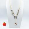 Accessories, Jewelry, Woven Beaded Sweater Chain, Ceramic Necklace, Female Niche Feeling Does Not Fade