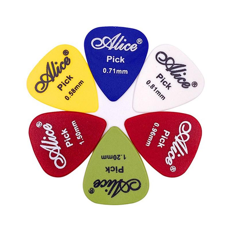 30/50PCS Colorful Guitar Picks Portable Box Package Multiple Thickness Mix Musical Instrument Practice Performance Accessory ZYF