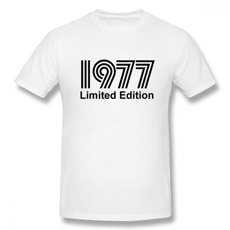 1977 Limited Edition Cool Funny T Shirt Unisex Short Sleeves Hip Hop Vintaged Oneck Cotton T Shirts