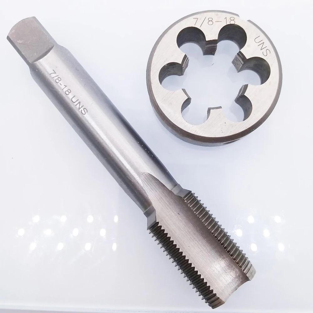 High Quality Tap Indexable Inserts Right Hand Round Handle Tap UNS Die 45mm Diameter 7/8-18 UNS For Muzzle Work