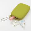 LIHIT LAB Slit Pouch Yellow L, Green, A7691-6