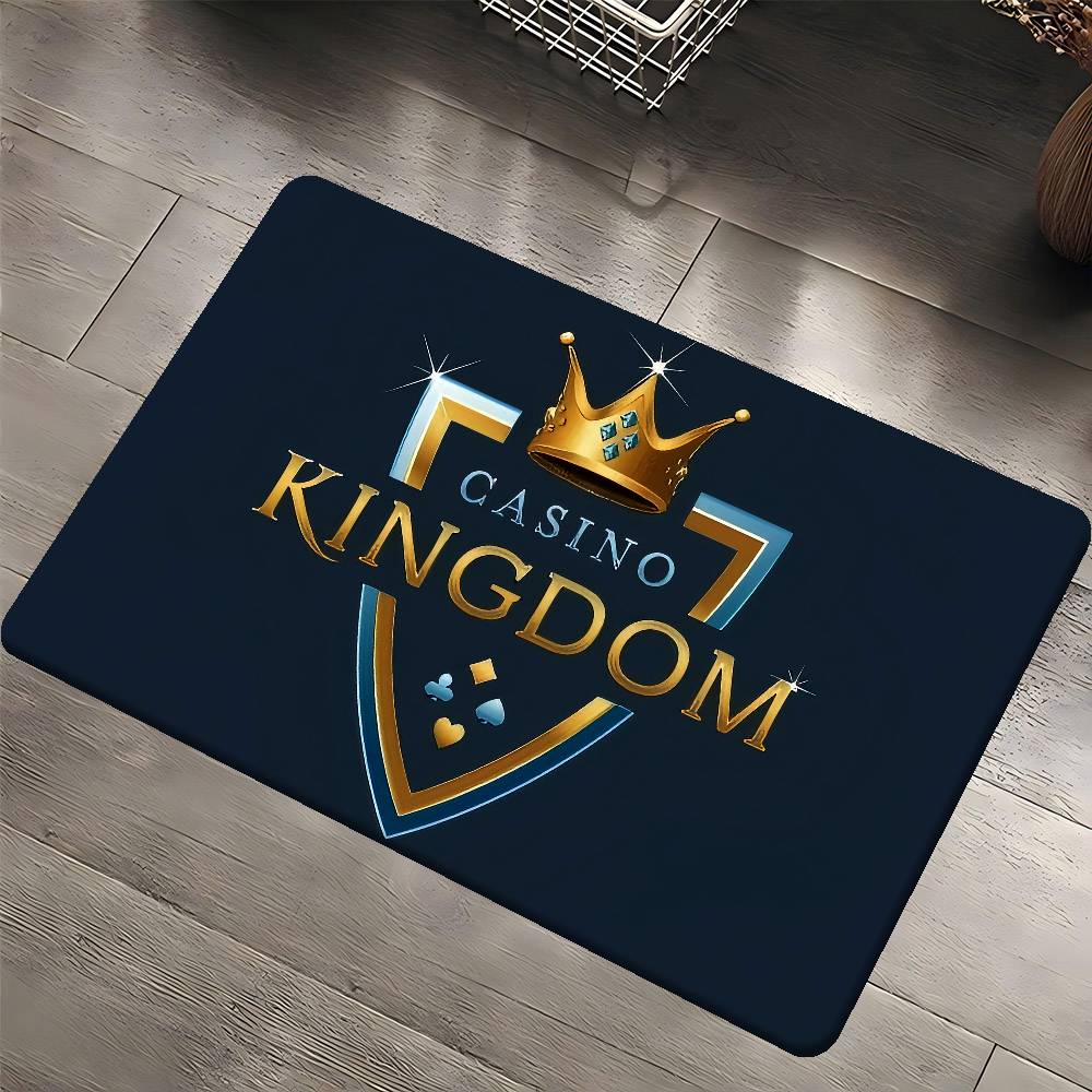 Kingdom LOGO Anime Zimmermatten Retro Mehrfachauswahl Wohnzimmer Küche Teppich Rutschfester Willkommensläufer