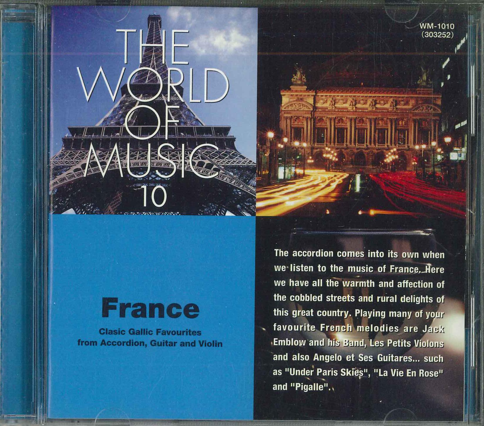 

CD РАЗНЫЕ - Wold Of Music 10 ФРАНЦИЯ WM1010 KEEP Япония Оби Мировая Музыка Б/У