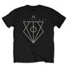 Camiseta Oficial con Logo de In Flames para Hombre Unisex