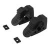2PCS Shovel Holder Mount Rubber Quick Release Shovel Clamp Mount Bracket Fit for 1 1/7 Inch To 1