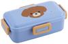 Skater Dog Lunch Soft Made In Japan Pompon's Box, 530ml, Antibacterial, Filling, Dome-Shaped Lid, Women's, (PFLB6AG-A)
