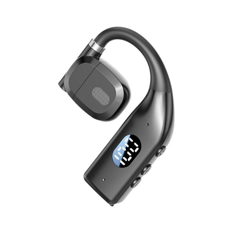 Bluetooth Over-Ear Headphones with Rotating Digital Display and Large Battery, Compatible with Apple, OPPO, Xiaomi, Vivo, and Huawei
