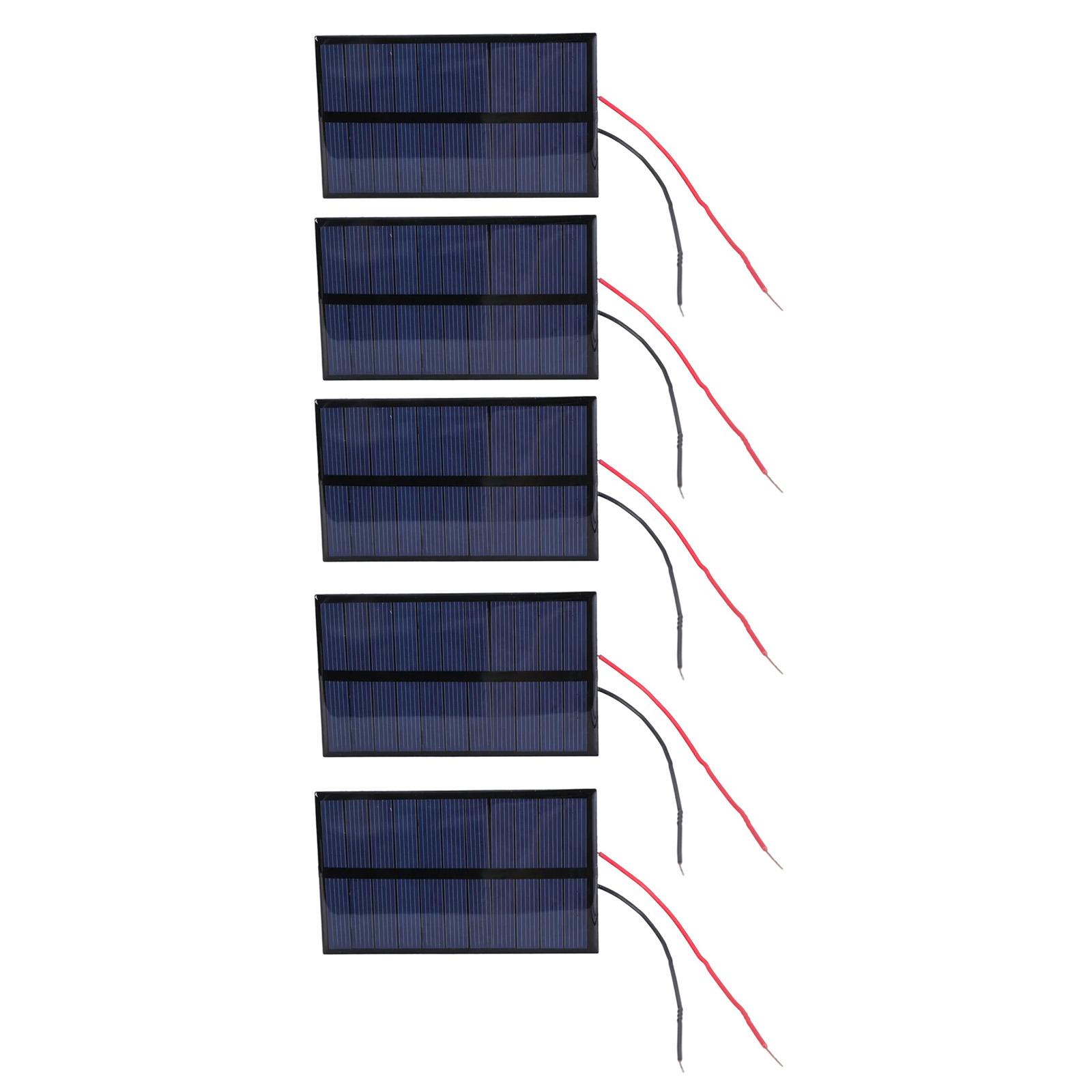 

Солнечная эпоксидная панель Поликристаллическая плата Компактная солнечная панель 5 В 120 мА Простая в использовании Энергетические аксессуары для уличных проектов