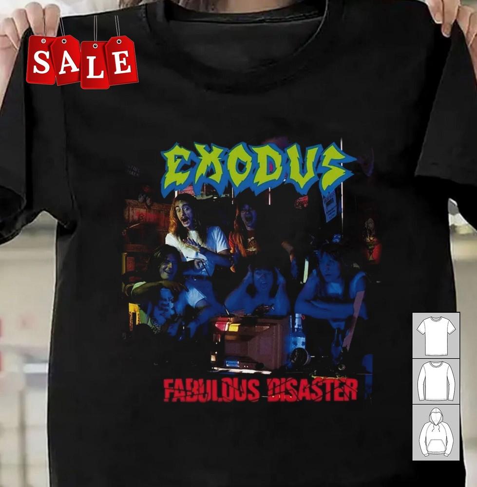 New Exodus - Потрясающая Катастрофа Подарок Для Фанатов Унисекс S-5XL Футболка ZO129 Унисекс Футболка M