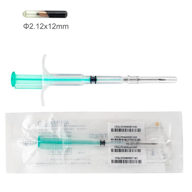 

1 Piece Pet Animal Microchip Syringe 1.25*7Mm/1.4*8Mm/2.12*12Mm Horse Dog Microchip Pet Chip Animal Syringe For Dogs Cats Fish A1