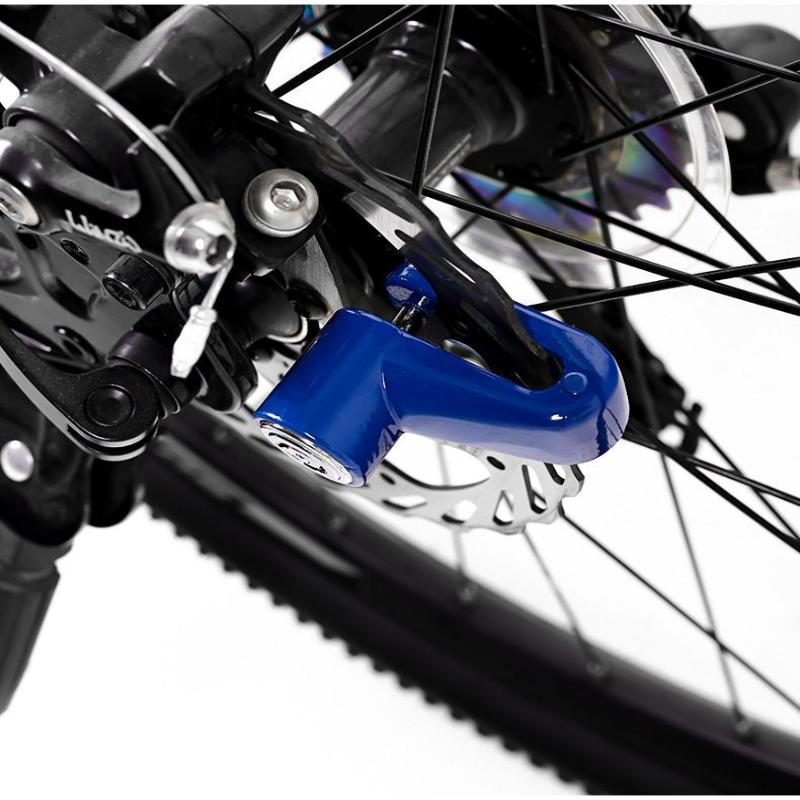 Motorcykel Cykel Tyverisikring Hjul Skivebremse Lås, Sikkerheds Skive Hjul Lås, Mountain Road Cykel Hængelås Med Nøgler 1 Stk