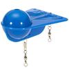 Blue Plastic Shell Diving Board Boat Fishing Sea Fishing Rigging Paravanes Trolling Diving Board Fishing Tools Accessories