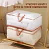 PVC Storage Bag Beg Toto with Handle Big Capacity Waterproof Bag Clothes Storage Wardrobe Organizer Bag