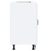 Vidaxl Sink Cabinet, Kalmar, White, 60X46X81.5 Cm