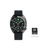 Seiko Prospe Collection Automatic Mechanical Movement Silicone Strap Watch Men's Watches Black Dial SPB335J1