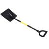 Snow Shovel Heavy Duty Snow Removal Winter Tool with D Grip Handle Aluminum Strip for Driveway Home Garage