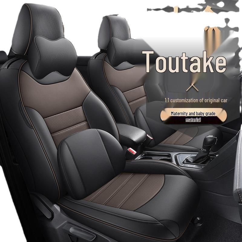 2024 Model Crescent Edition VW Tharu Seat Cover - 300TSI 2WD, Full Surround, All-Season Universal Cushion Set