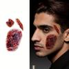 5PCS/SET Long-Lasting Temporary Tattoo Stickers Realistic Halloween Fake Wound Stickers Party