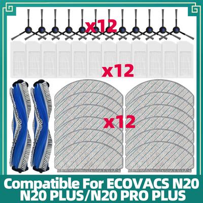 Passend für ECOVACS DEBOT N20 / N20 PLUS / N20 PRO PLUS Ersatzteile Zubehör Hauptseitenbürste Hepa-Filter Wischmopp