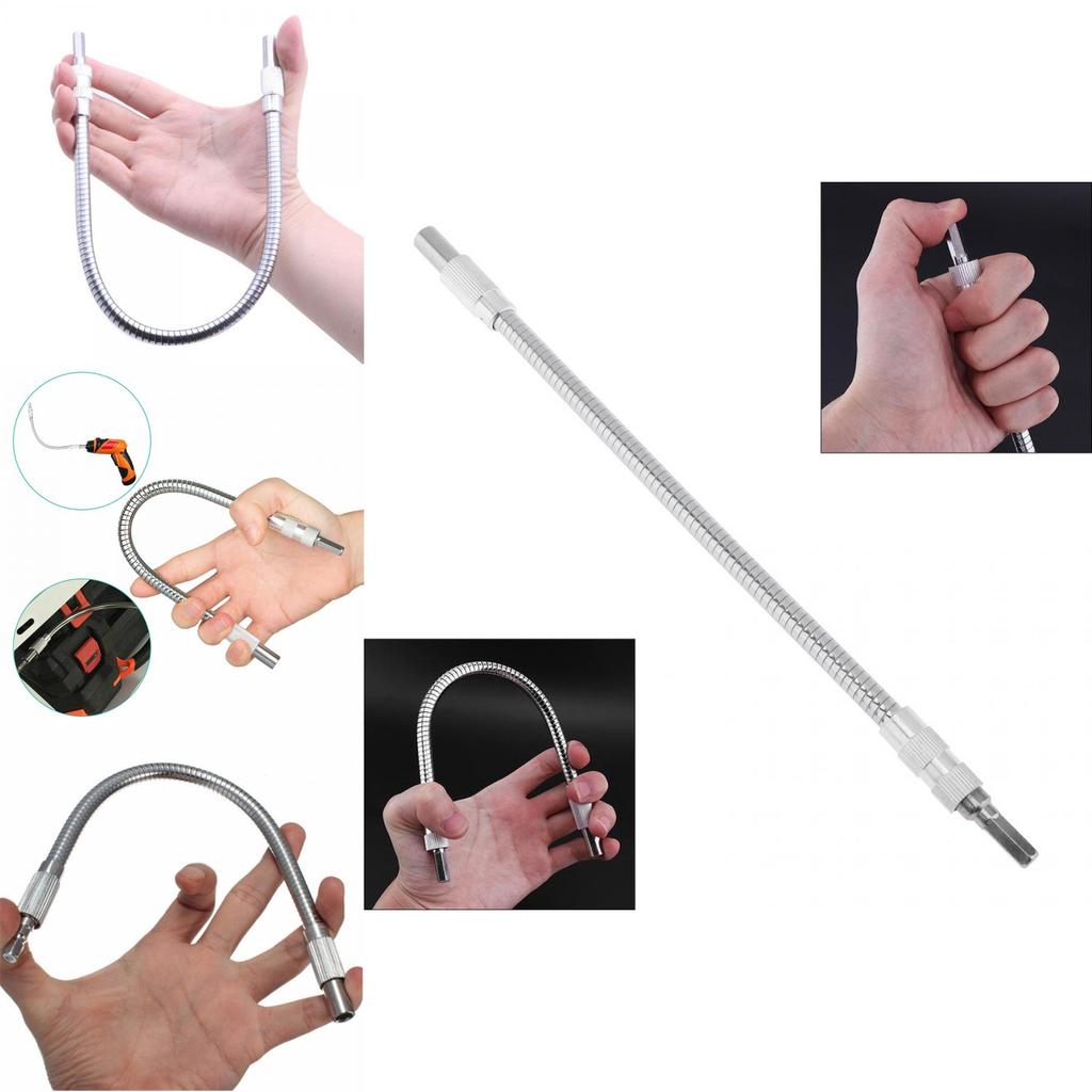 High-quality Stainless Steel Flexible Shaft Extension For Cordless Drill 200mm