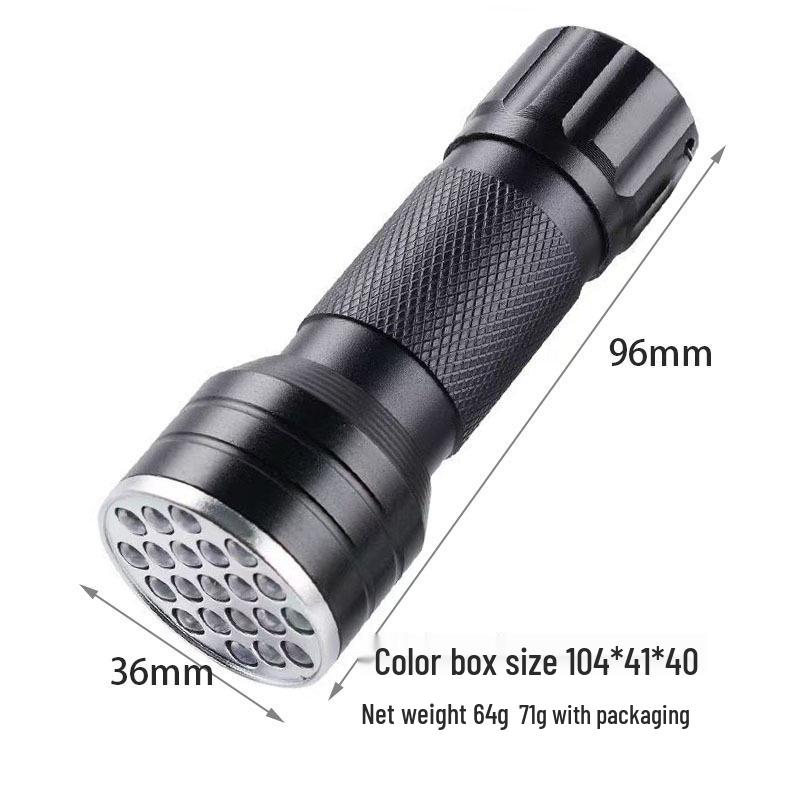Portable Ultraviolet Flashlight for Fluorescent Detection
