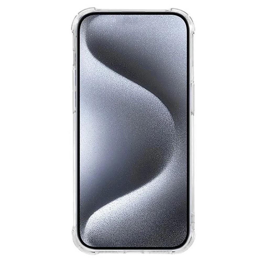 WANLONFENG WL3 Serie für iPhone 16 TPU Hülle 1,5 mm Handyhülle mit 2 Stück gehärteten Glasfolien (Großes Linsenloch)