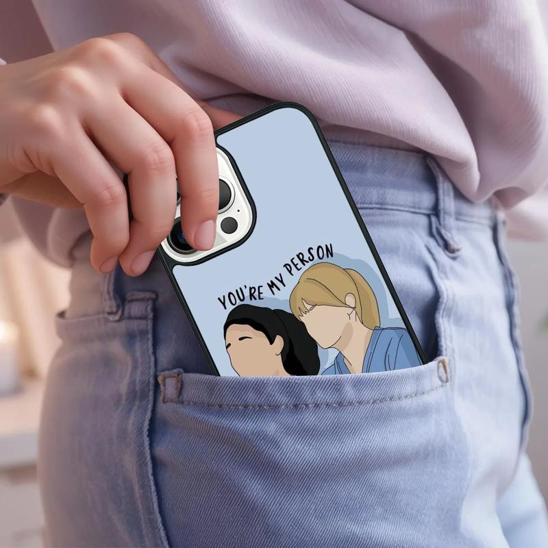Greys Anatomy Phone Case For iPhone 17 Air 15 16e 14 13 Pro Max Coque 12 11 Pro Max PLUS Cover