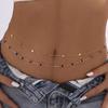 Sexy Body Waist Chain Jewelry For Women Vintage Minimalism Crystal Belly Belt Chain Bohemia Spring Summer Beach Vacation Bijoux