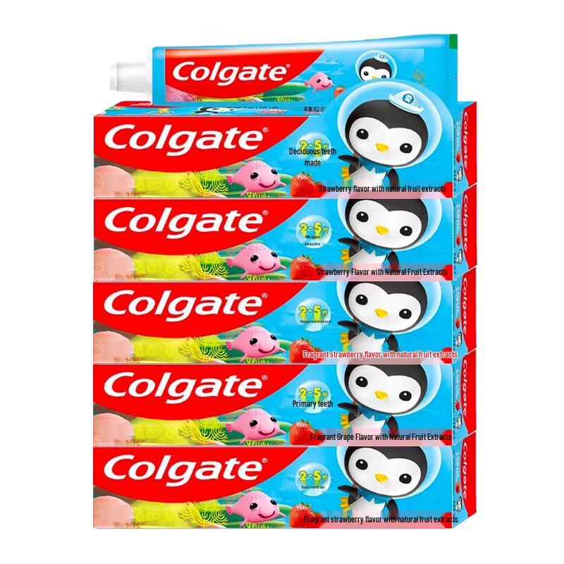

Colgate Octonauts Kids Toothpaste, Strawberry, 5-Pack