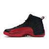Air Jordan 12 Retro Flu Game 2016 Men Sneakers Black Black Varsity-red 130690-002