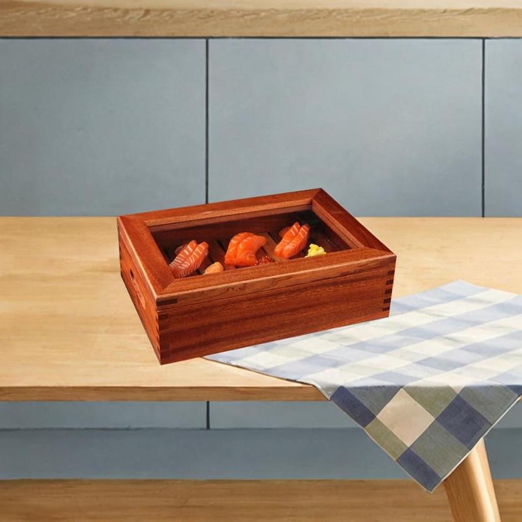 Sushi Plate Sushi Board Multipurpose Meat Ball Serving Board Sushi Presentation Box Salmon Ice Plate for Farmhouse Restaurant
