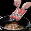 Juego de albóndigas antiadherentes de fácil liberación - Cuchara manual para preparar albóndigas de pescado sin esfuerzo - Herramienta de cocina ideal para cocinar en casa