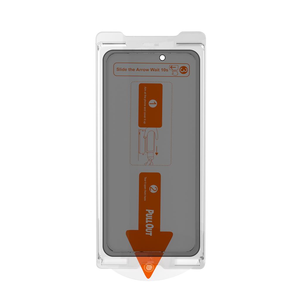 For iPhone 17 Pro Max Anti-Spy Screen Protector High Aluminium-Silicon Glass Film with Installation Tool