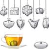 1Pc Stainless Steel Tea Strainer Tea Infuser Spice Tea Strainer Herbal Filter Teaware Accessories Kitchen Teapot Gadgets